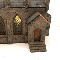 Phenomenal Scratch Made Folk Art Cathedral with Fantastic Details
