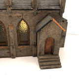 Phenomenal Scratch Made Folk Art Cathedral with Fantastic Details