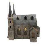 Phenomenal Scratch Made Folk Art Cathedral with Fantastic Details
