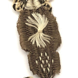 SOLD Very Fine Victorian Hair Work Chain (Collar?) Presumed European