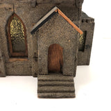 Phenomenal Scratch Made Folk Art Cathedral with Fantastic Details