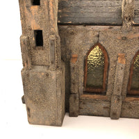 Phenomenal Scratch Made Folk Art Cathedral with Fantastic Details