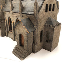Phenomenal Scratch Made Folk Art Cathedral with Fantastic Details