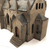 Phenomenal Scratch Made Folk Art Cathedral with Fantastic Details
