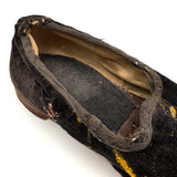 Embroidered Black Velvet Shoes, Floor Samples from Brooklyn Clothier