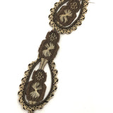 SOLD Very Fine Victorian Hair Work Chain (Collar?) Presumed European