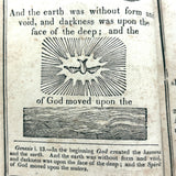 1846 Hieroglyphic Bible (for the Amusement of Youth), Alling, Seymour &  Co, Rochester, NY, with Marvelous Rebus Style Engravings Throughout