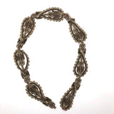 SOLD Very Fine Victorian Hair Work Chain (Collar?) Presumed European