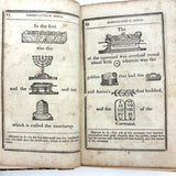 1846 Hieroglyphic Bible (for the Amusement of Youth), Alling, Seymour &  Co, Rochester, NY, with Marvelous Rebus Style Engravings Throughout