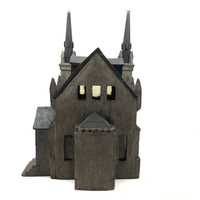 Phenomenal Scratch Made Folk Art Cathedral with Fantastic Details