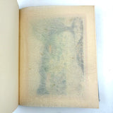 Charming Pair of 1959-1964 European Travel Sketchbooks Loaded with Mounted Colored Pencil Drawings