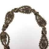SOLD Very Fine Victorian Hair Work Chain (Collar?) Presumed European