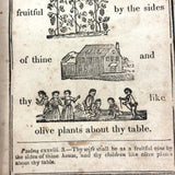 1846 Hieroglyphic Bible (for the Amusement of Youth), Alling, Seymour &  Co, Rochester, NY, with Marvelous Rebus Style Engravings Throughout