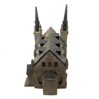 Phenomenal Scratch Made Folk Art Cathedral with Fantastic Details