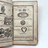 1846 Hieroglyphic Bible (for the Amusement of Youth), Alling, Seymour &  Co, Rochester, NY, with Marvelous Rebus Style Engravings Throughout