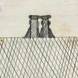 Geometry and Delight,  Marvelous c. 1870s-80s Folk Art Graphite Drawing of House with Hovering Bird