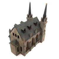 Phenomenal Scratch Made Folk Art Cathedral with Fantastic Details