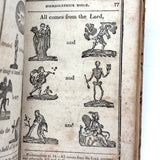1846 Hieroglyphic Bible (for the Amusement of Youth), Alling, Seymour &  Co, Rochester, NY, with Marvelous Rebus Style Engravings Throughout