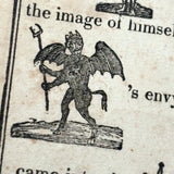 1846 Hieroglyphic Bible (for the Amusement of Youth), Alling, Seymour &  Co, Rochester, NY, with Marvelous Rebus Style Engravings Throughout