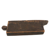 Lovely Antique Wood Whistle with Hand-carved Notes on Slide