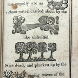 1846 Hieroglyphic Bible (for the Amusement of Youth), Alling, Seymour &  Co, Rochester, NY, with Marvelous Rebus Style Engravings Throughout