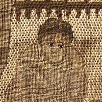 Daniel in the Lion's Den, Fine Antique European Embroidery, 17th-18th c.