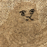 Daniel in the Lion's Den, Fine Antique European Embroidery, 17th-18th c.