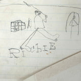 I Want a Drumond Box of Tools And And And, Delightful Antique Letter to Santa from a Young Richie