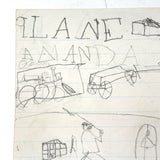 I Want a Drumond Box of Tools And And And, Delightful Antique Letter to Santa from a Young Richie