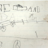 I Want a Drumond Box of Tools And And And, Delightful Antique Letter to Santa from a Young Richie