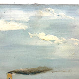 Captain John J. Ivory Large c. 1930-40s Folk Art Painting of the SS Martha’s Vineyard