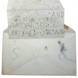 I Want a Drumond Box of Tools And And And, Delightful Antique Letter to Santa from a Young Richie