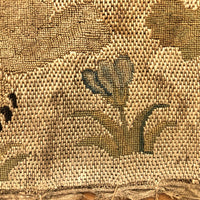 Daniel in the Lion's Den, Fine Antique European Embroidery, 17th-18th c.