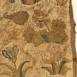 Daniel in the Lion's Den, Fine Antique European Embroidery, 17th-18th c.