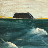 SOLD Captain John J. Ivory Large c. 1930s Folk Art Painting of the Governor Rabie 