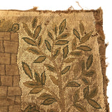 Daniel in the Lion's Den, Fine Antique European Embroidery, 17th-18th c.