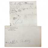 I Want a Drumond Box of Tools And And And, Delightful Antique Letter to Santa from a Young Richie