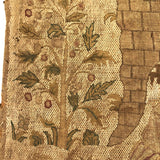 Daniel in the Lion's Den, Fine Antique European Embroidery, 17th-18th c.