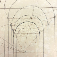Geometric Perspective Drawings: Beautiful Mid 19th Century Notebook, 20 p, Full, Plus Extra
