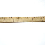 Antique Sailor Made Scrimshawed Ruler and Presumed Busk Fragment