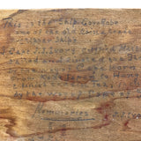 SOLD Captain John J. Ivory Large c. 1930s Folk Art Painting of the Governor Rabie 