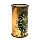 Never Filled (No Holes) 1950s Ballantine Ale Flat Top Can
