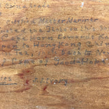 SOLD Captain John J. Ivory Large c. 1930s Folk Art Painting of the Governor Rabie 