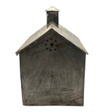 Old Scratch Made Folk Art Tin Barn with Slatted Animal Pen