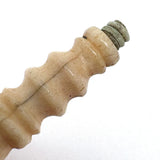 19th Century Sailor Made Carved Hand Finial (Likely for Wax Seal Stamp)