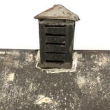 Old Scratch Made Folk Art Tin Barn with Slatted Animal Pen
