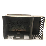 Old Scratch Made Folk Art Tin Barn with Slatted Animal Pen