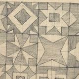 Sixteen Squares, Graphite on Laid, Drawn by Burt Gemberling, 1880, Aged 12, Snyder County County, PA