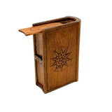 Lovely, Excellent Condition  19th Century Spruce Gum Box with Center Star and Sweet Details