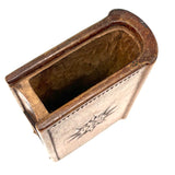 Lovely, Excellent Condition  19th Century Spruce Gum Box with Center Star and Sweet Details